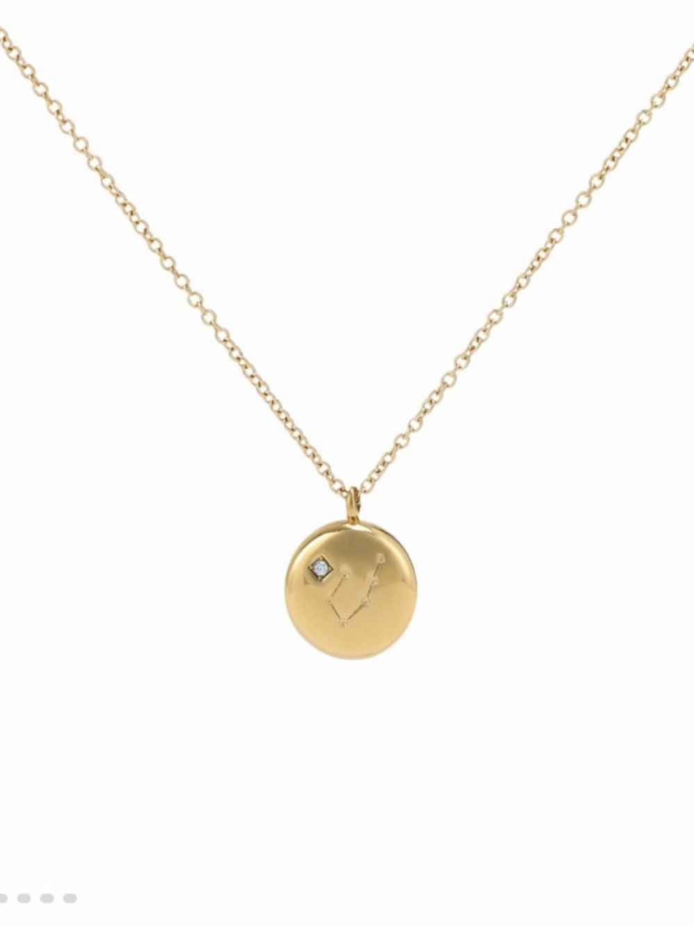 Hey Harper Gold Constellation Disc Necklace - Women's Jewelry